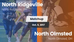 Matchup: North Ridgeville vs. North Olmsted  2017