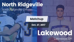 Matchup: North Ridgeville vs. Lakewood  2017