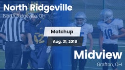 Matchup: North Ridgeville vs. Midview  2018