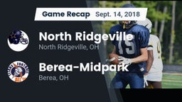 Recap: North Ridgeville  vs. Berea-Midpark  2018