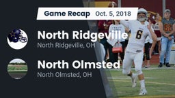 Recap: North Ridgeville  vs. North Olmsted  2018