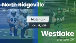 Matchup: North Ridgeville vs. Westlake  2018