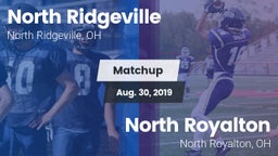 Matchup: North Ridgeville vs. North Royalton  2019