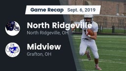 Recap: North Ridgeville  vs. Midview  2019