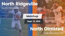 Matchup: North Ridgeville vs. North Olmsted  2019