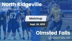 Matchup: North Ridgeville vs. Olmsted Falls  2019