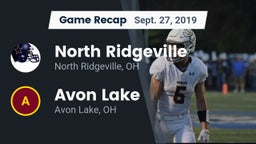 Recap: North Ridgeville  vs. Avon Lake  2019