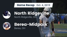 Recap: North Ridgeville  vs. Berea-Midpark  2019