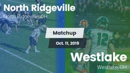 Matchup: North Ridgeville vs. Westlake  2019