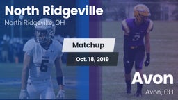 Matchup: North Ridgeville vs. Avon  2019