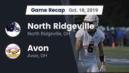 Recap: North Ridgeville  vs. Avon  2019