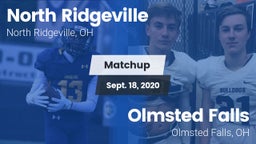 Matchup: North Ridgeville vs. Olmsted Falls  2020