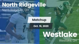 Matchup: North Ridgeville vs. Westlake  2020
