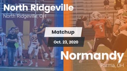 Matchup: North Ridgeville vs. Normandy  2020