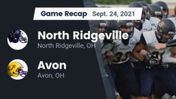 Recap: North Ridgeville  vs. Avon  2021
