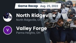 Recap: North Ridgeville  vs. Valley Forge  2022
