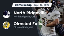 Recap: North Ridgeville  vs. Olmsted Falls  2022