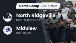 Recap: North Ridgeville  vs. Midview  2022