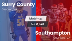 Matchup: Surry County High vs. Southampton  2017
