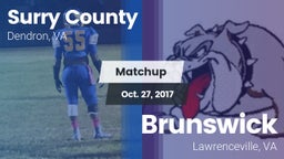 Matchup: Surry County High vs. Brunswick  2017