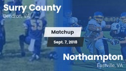 Matchup: Surry County High vs. Northampton  2018