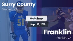 Matchup: Surry County High vs. Franklin  2018