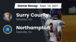 Recap: Surry County  vs. Northampton  2021