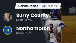 Recap: Surry County  vs. Northampton  2022