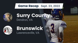 Recap: Surry County  vs. Brunswick  2022