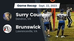 Recap: Surry County  vs. Brunswick  2023