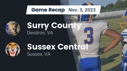 Recap: Surry County  vs. Sussex Central  2023