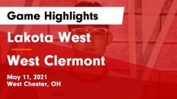 Lakota West  vs West Clermont Game Highlights - May 11, 2021