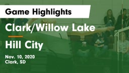 Clark/Willow Lake  vs Hill City  Game Highlights - Nov. 10, 2020