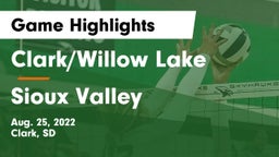Clark/Willow Lake  vs Sioux Valley  Game Highlights - Aug. 25, 2022