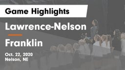Lawrence-Nelson  vs Franklin  Game Highlights - Oct. 22, 2020