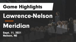 Lawrence-Nelson  vs Meridian  Game Highlights - Sept. 11, 2021