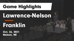 Lawrence-Nelson  vs Franklin  Game Highlights - Oct. 26, 2021