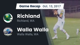 Recap: Richland  vs. Walla Walla  2017
