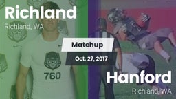 Matchup: Richland  vs. Hanford  2017