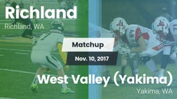 Matchup: Richland  vs. West Valley  (Yakima) 2017