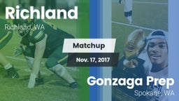Matchup: Richland  vs. Gonzaga Prep  2017