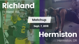 Matchup: Richland  vs. Hermiston  2018