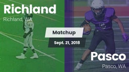 Matchup: Richland  vs. Pasco  2018