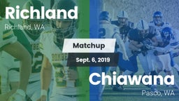 Matchup: Richland  vs. Chiawana  2019