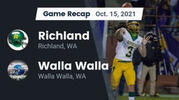 Recap: Richland  vs. Walla Walla  2021