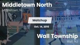 Matchup: Middletown North vs. Wall Township  2016