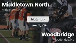 Matchup: Middletown North vs. Woodbridge  2016