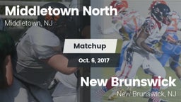 Matchup: Middletown North vs. New Brunswick  2017