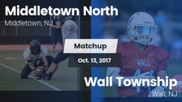 Matchup: Middletown North vs. Wall Township  2017