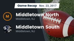 Recap: Middletown North  vs. Middletown South  2017